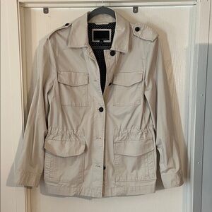 Banana Republic Beige Utility Jacket Medium